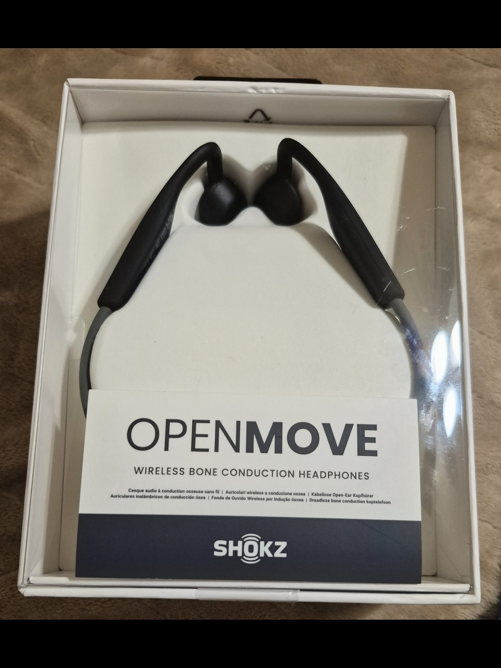 Shokz OpenMove Wireless Bone Conduction Headphones - GRAY
